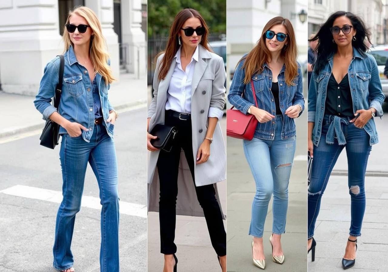 С чем носить джинсы в этом году: 5 стильных идей и фото