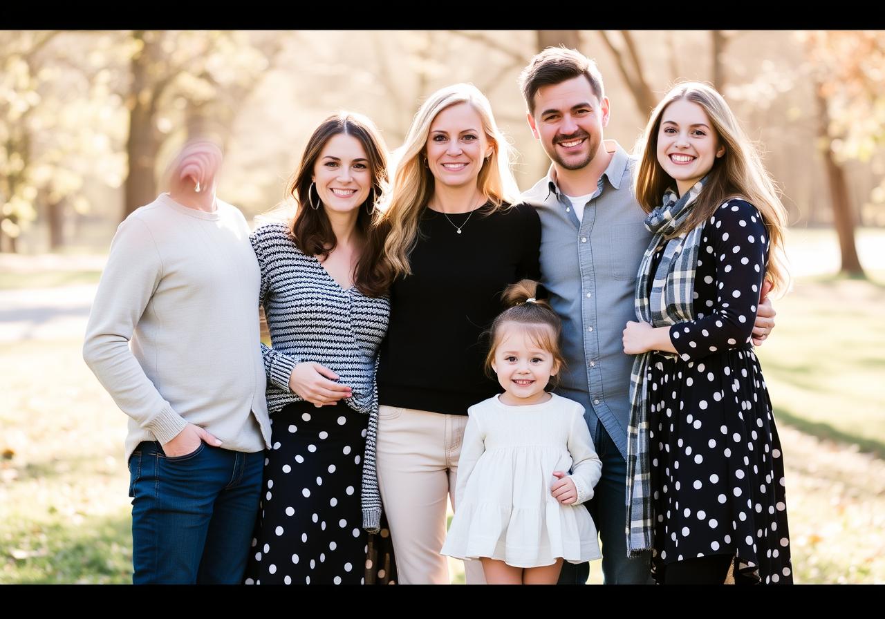 Семейные фотосессии: идеи образов для стильных снимков