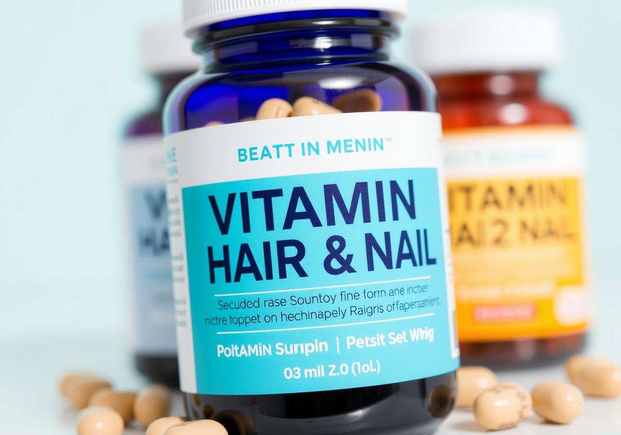 Витамины красоты: что принимать для густых волос и крепких ногтей